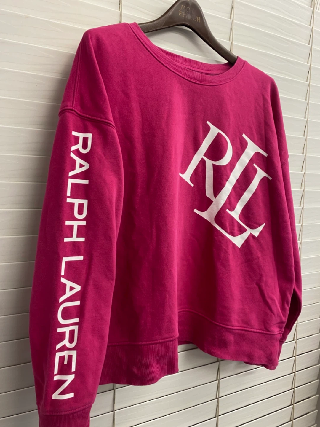 Lauren Ralph Lauren Hot Pink Cropped Fit Sweater Women’s - XL - photo 2