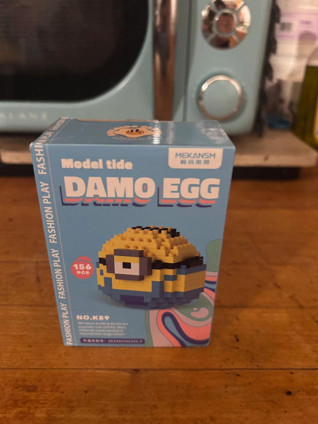 MEKANSM DAMO EGG Minion Building Blocks - 156 pcs