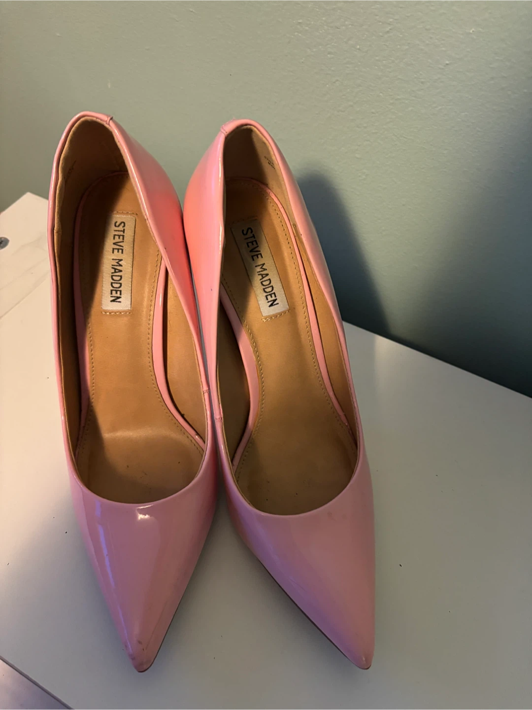 Steve Madden Pink Patent Leather Stilettos - photo 4