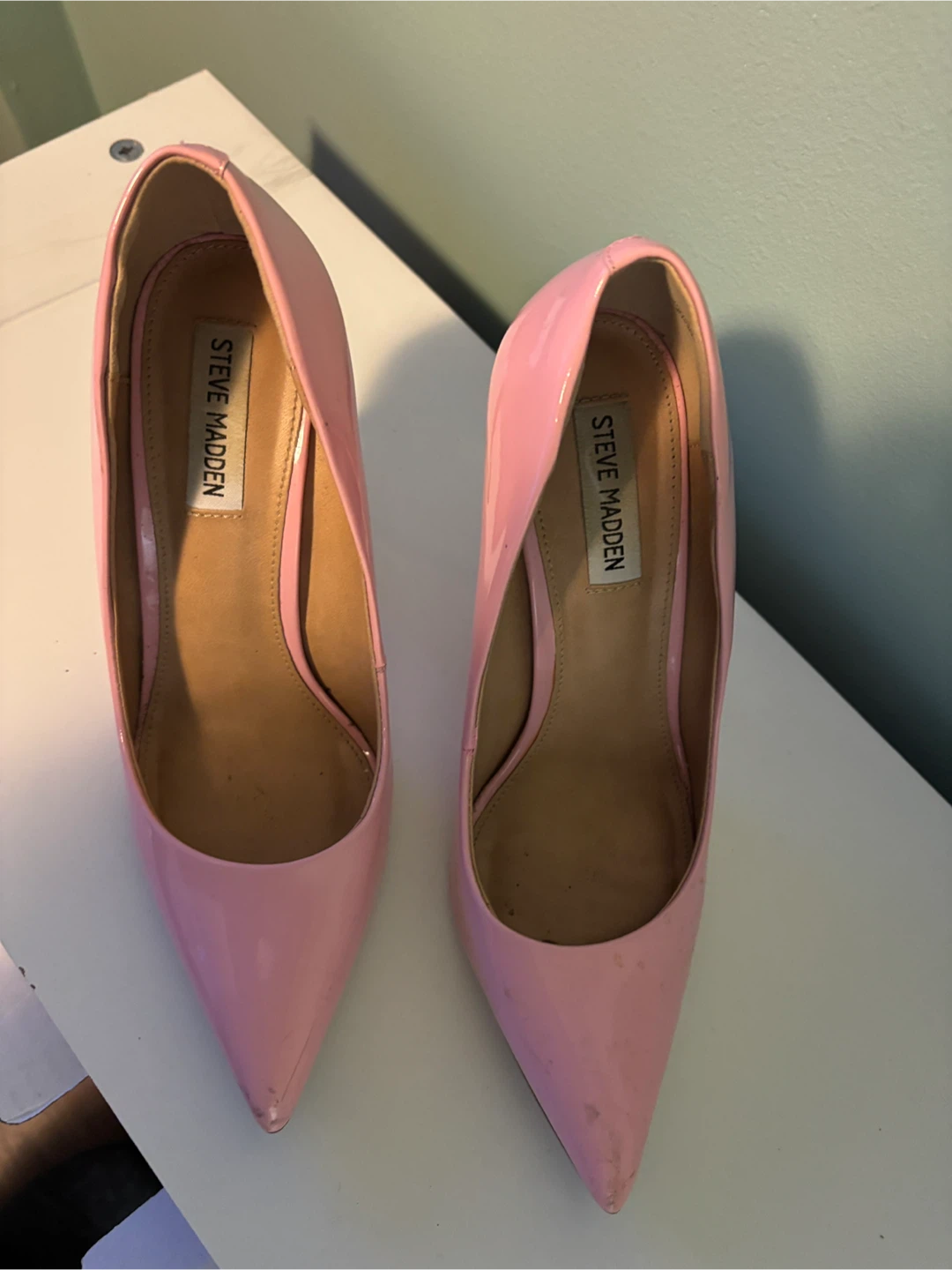 Steve Madden Pink Patent Leather Stilettos - photo 3