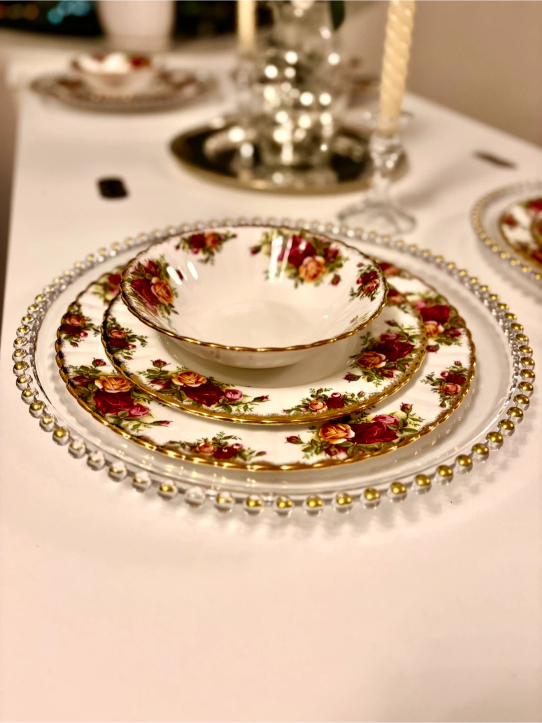 Royal Albert Old Country Roses Plate
