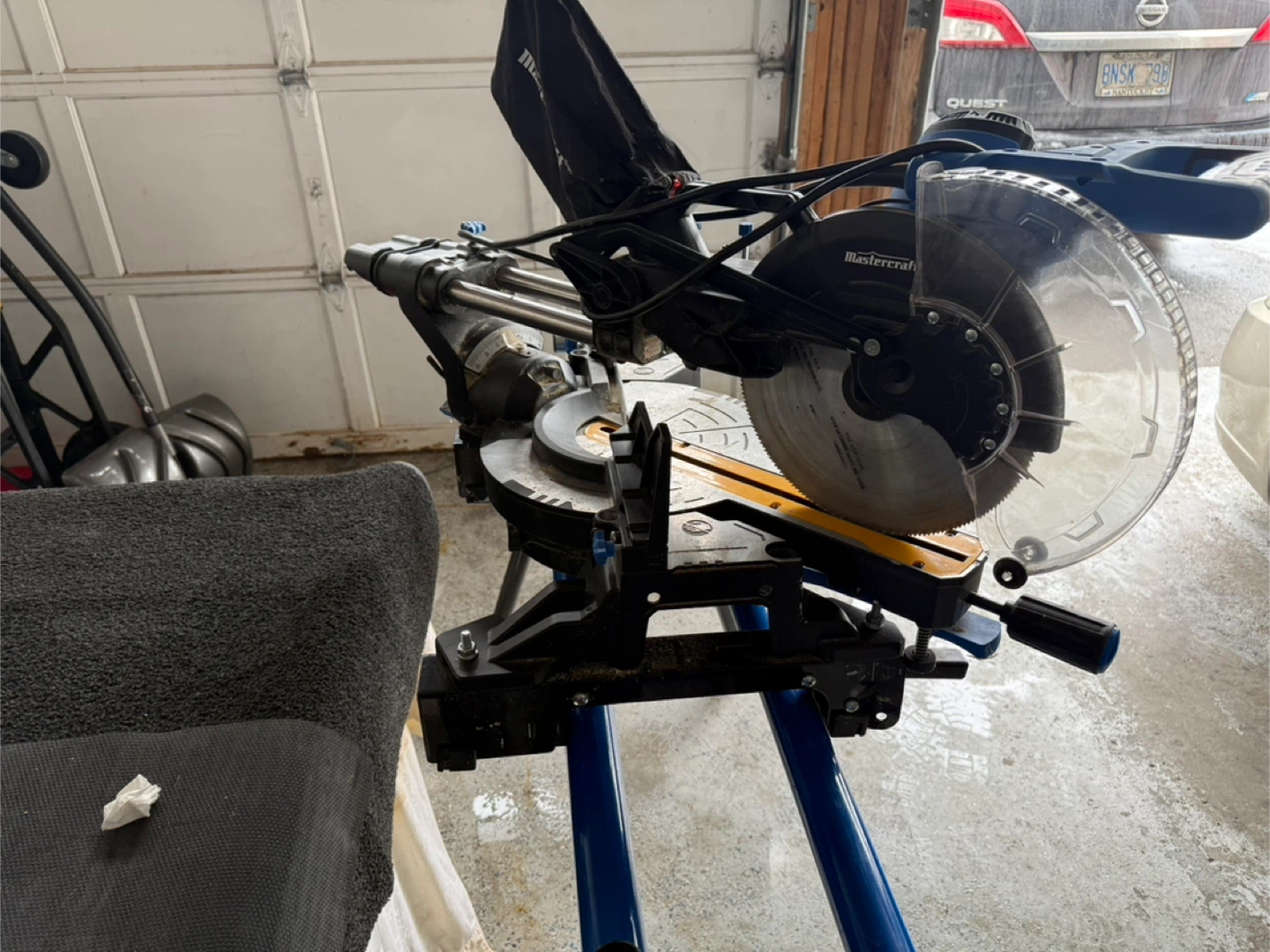 Mastercraft Compound Miter Saw with Stand
