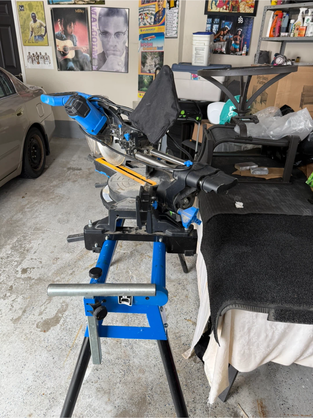 Mastercraft Compound Miter Saw with Stand - photo 2