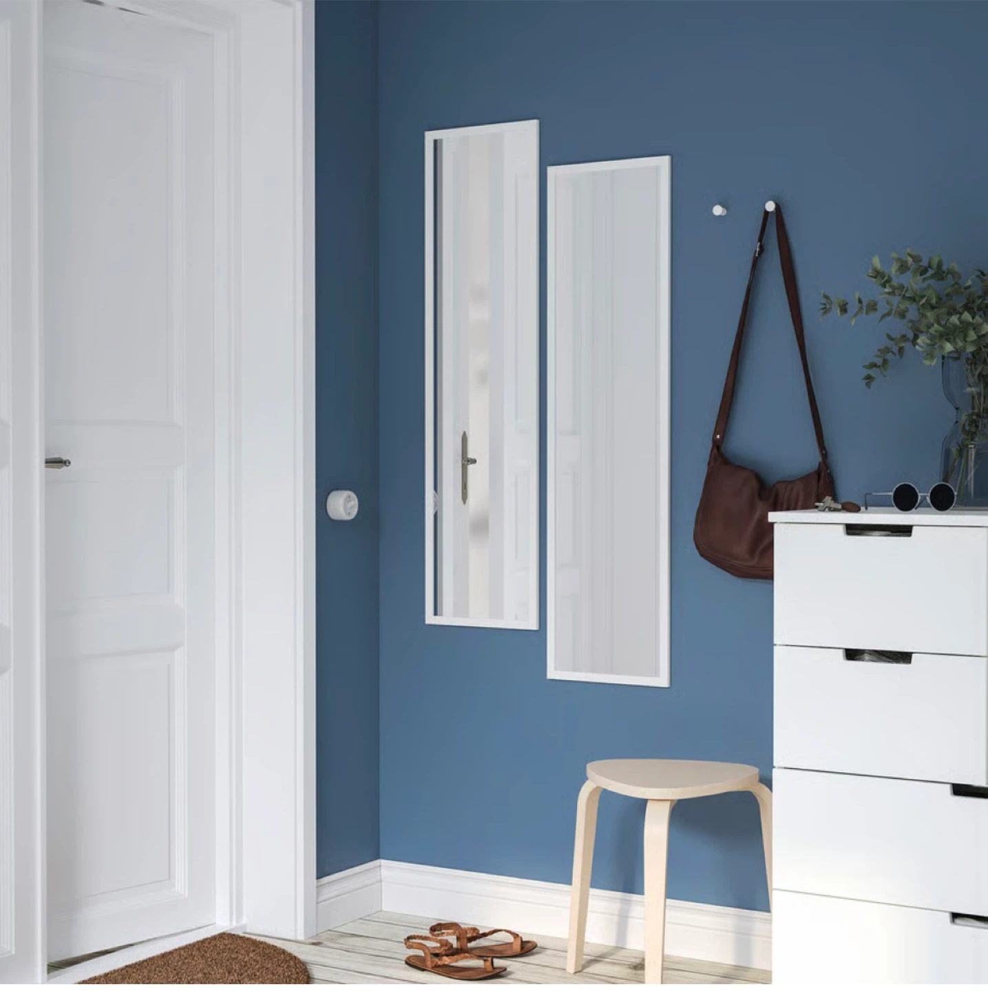 Ikea LILJETRÄD Mirror, white, 30x115 cm - photo 3
