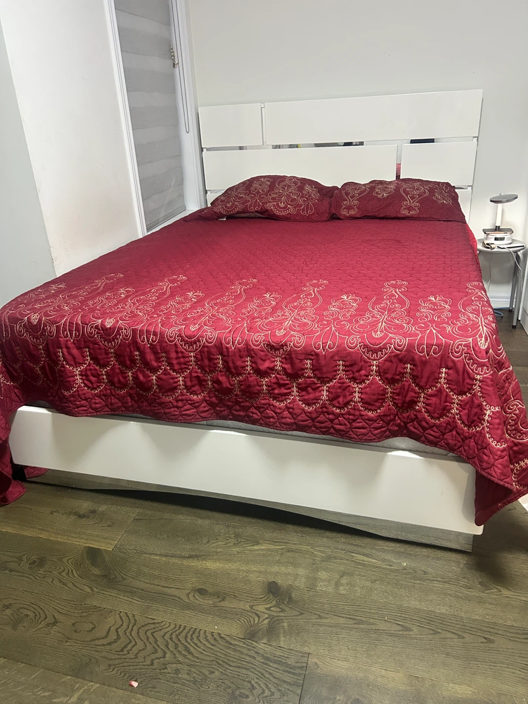 White Queen Bed Frame