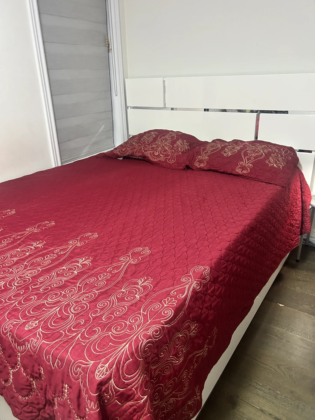 White Queen Bed Frame - photo 2