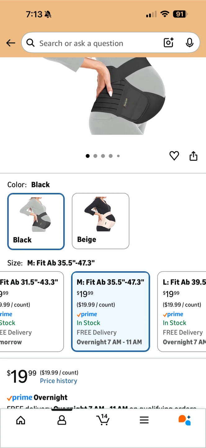 New! Maternity pregnancy belly support belt - photo 3