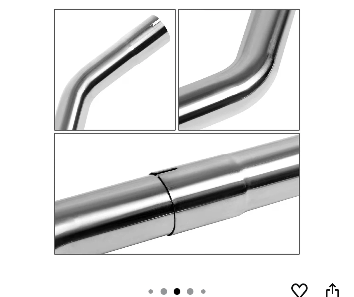 DNA Motoring ZTL-25SS 16 Pcs Exhaust Tubing Kit - photo 4