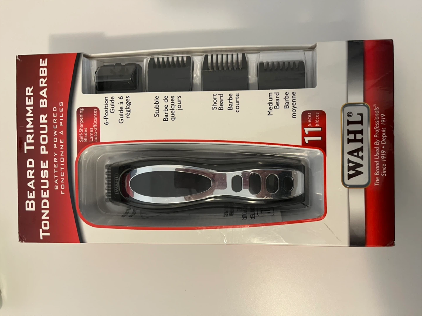 WAHL Beard Trimmer Kit - Battery Powered