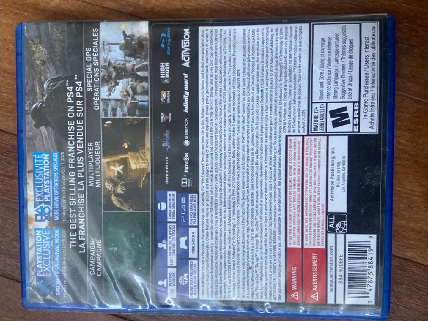 Call of Duty: Modern Warfare PS4 Game - photo 2