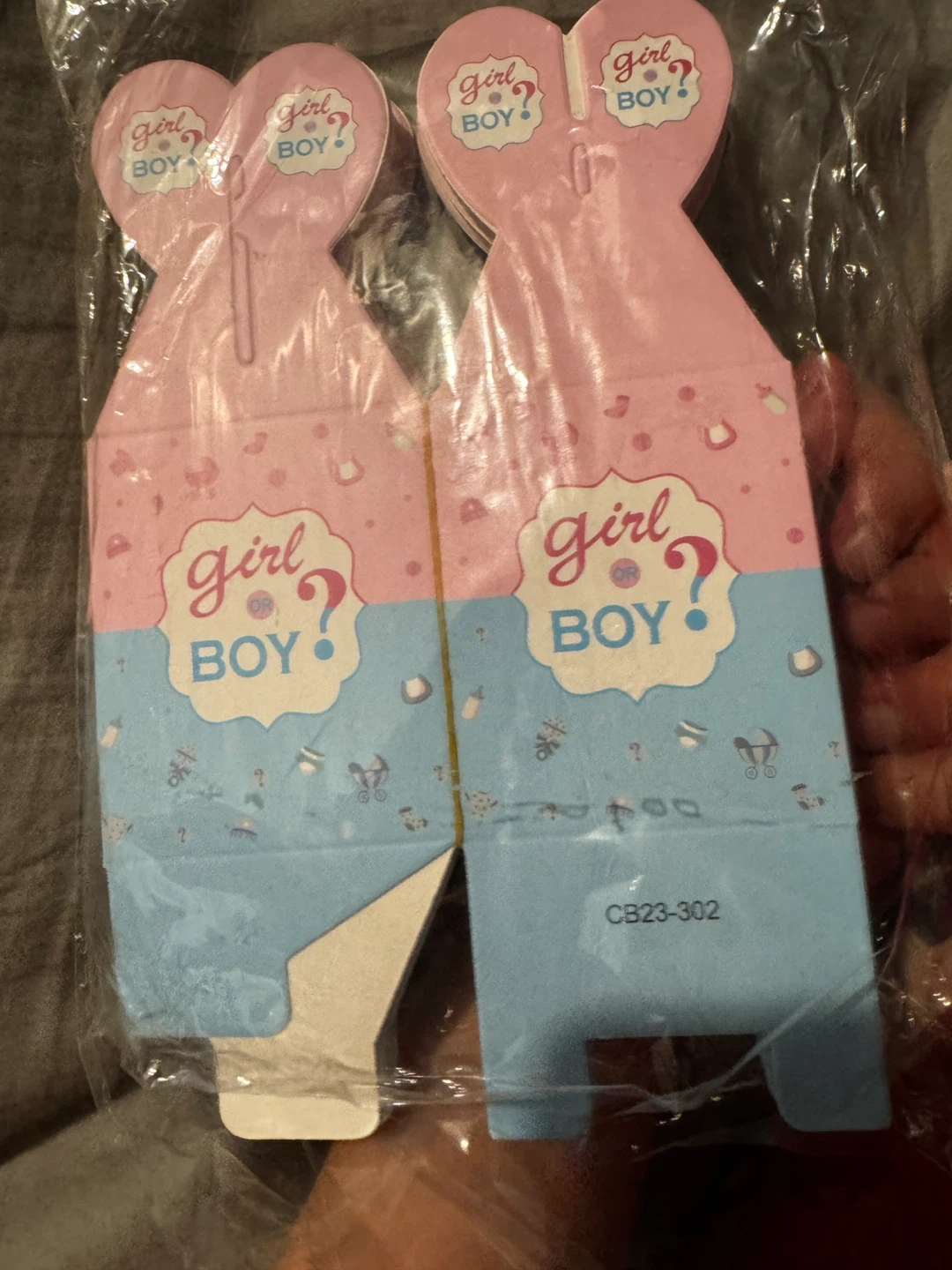 🥕 Gender Reveal Party Favor Boxes
