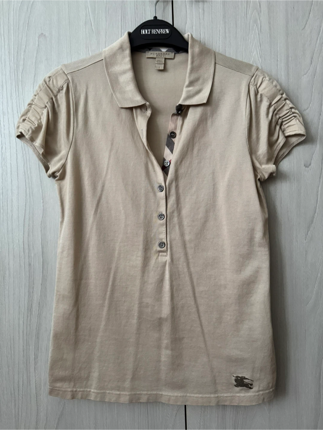 Burberry Brit Polo Shirt - Beige - Size S
