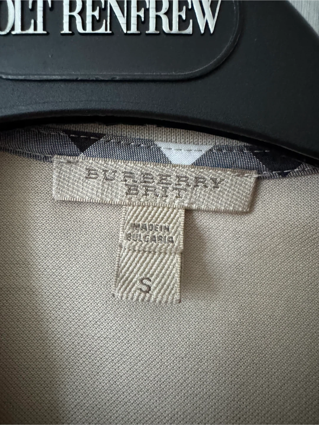 Burberry Brit Polo Shirt - Beige - Size S - photo 3