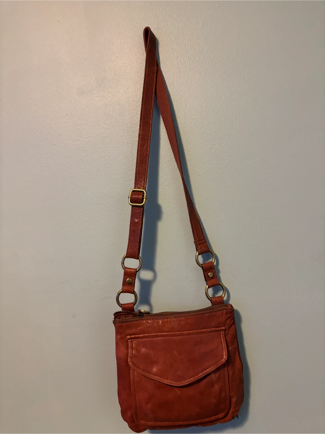 Fossil Leather Crossbody Bag - photo 2