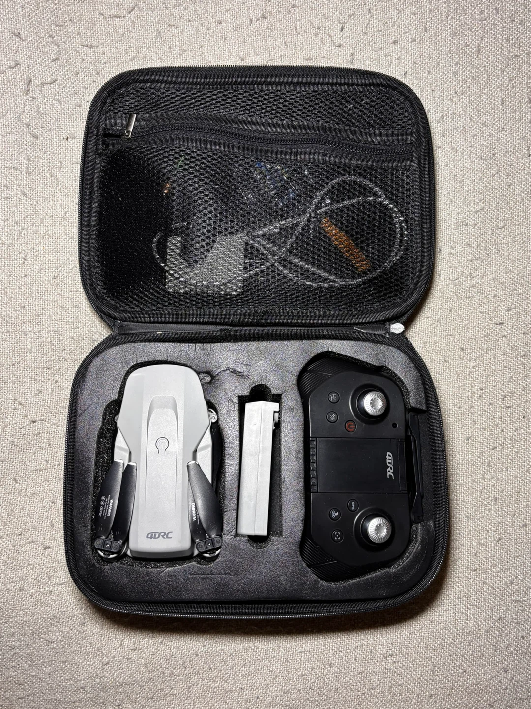 Drone GPS avec caméra HD – 2 batteries + valise incluse - photo 2