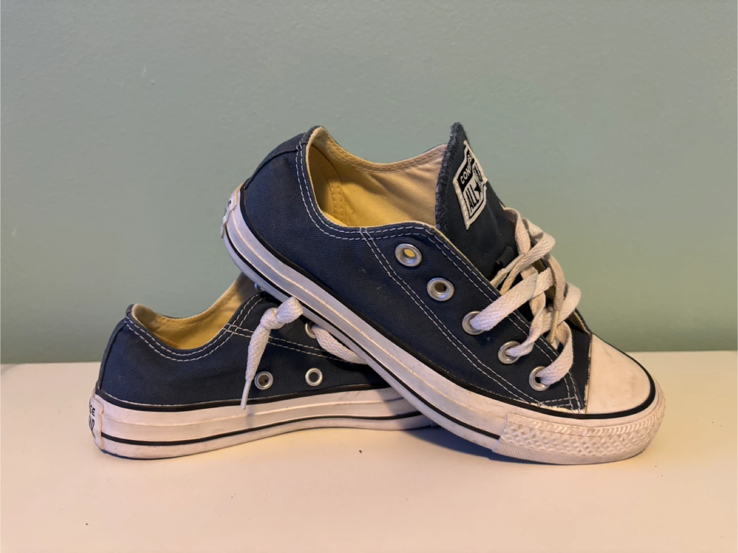 Converse All Star Low Top Shoes - Navy - Youth Size 3