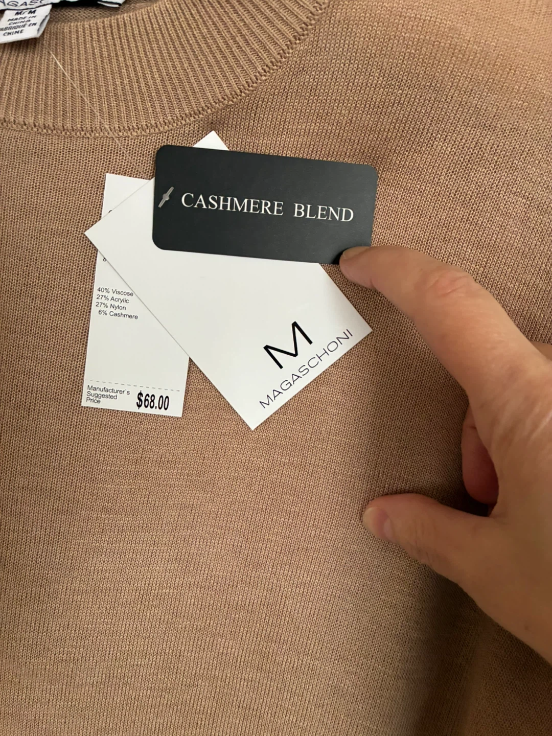 BNWT—Women’s Cashmere Blend Sweater - photo 2