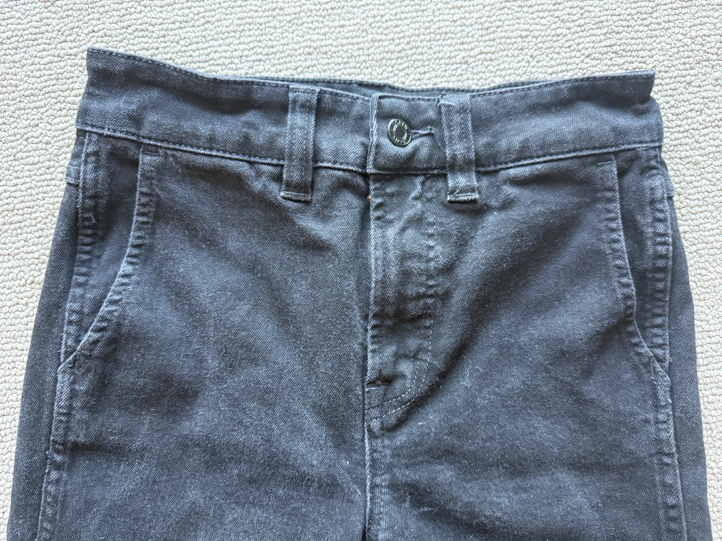 J.Crew Jeans Black Flare Size 25 - photo 3