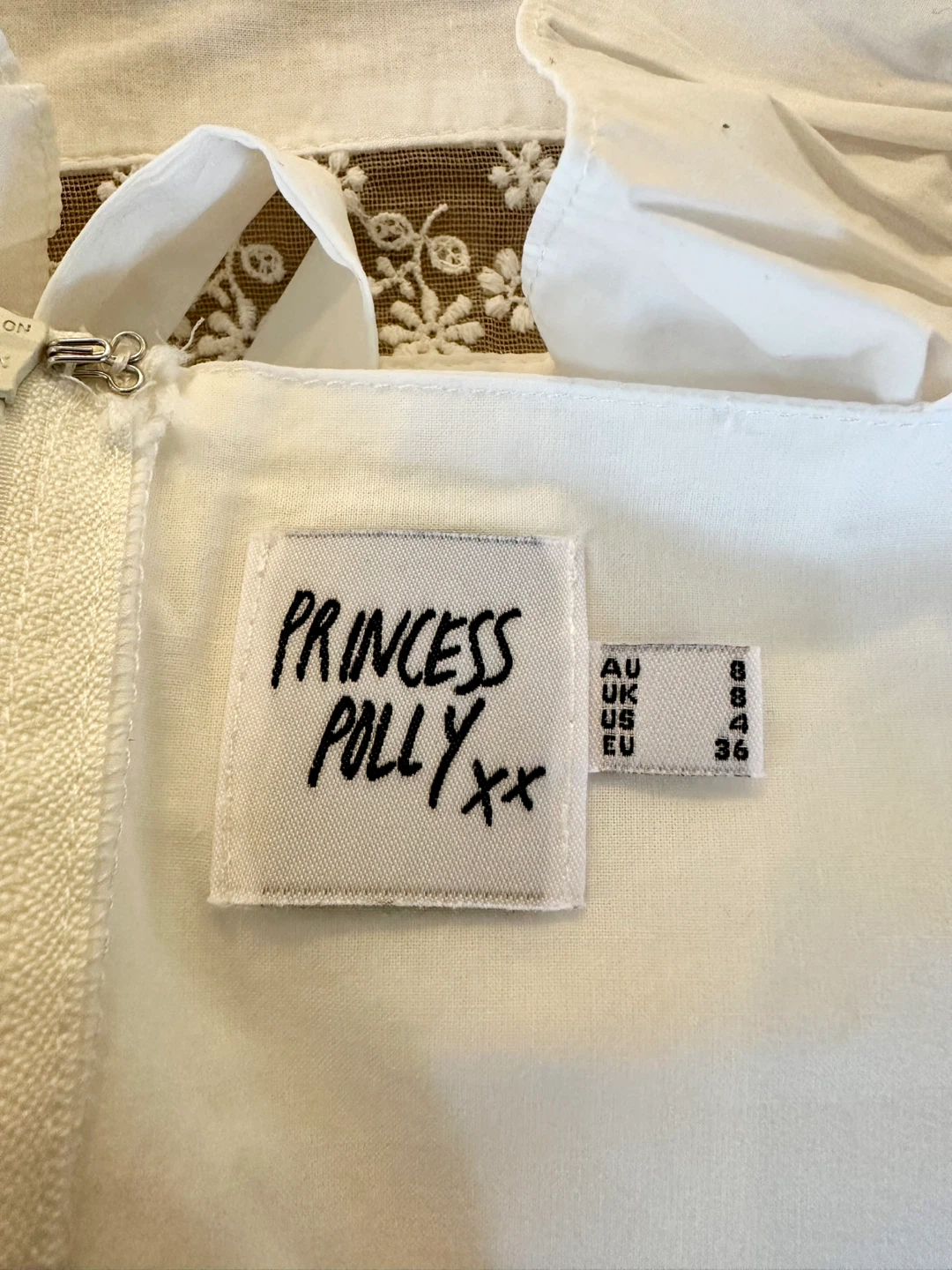 Princess Polly White Lace Top - photo 5