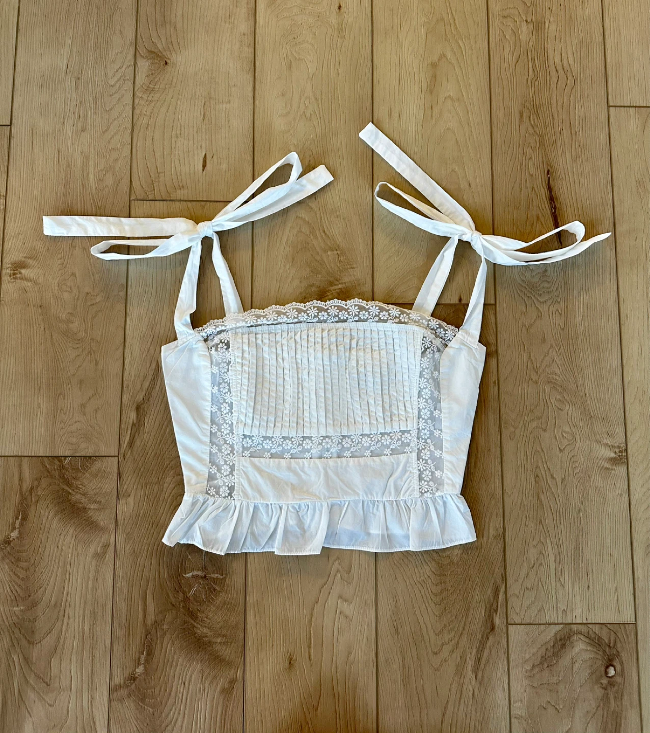 Princess Polly White Lace Top