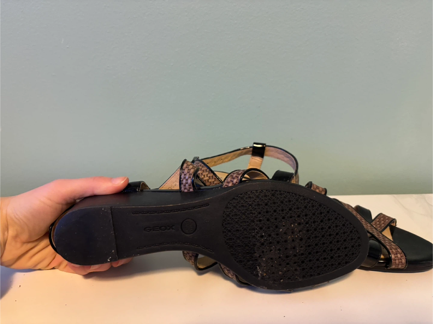 Geox Women's Wedge Sandals Size 9 - photo 2