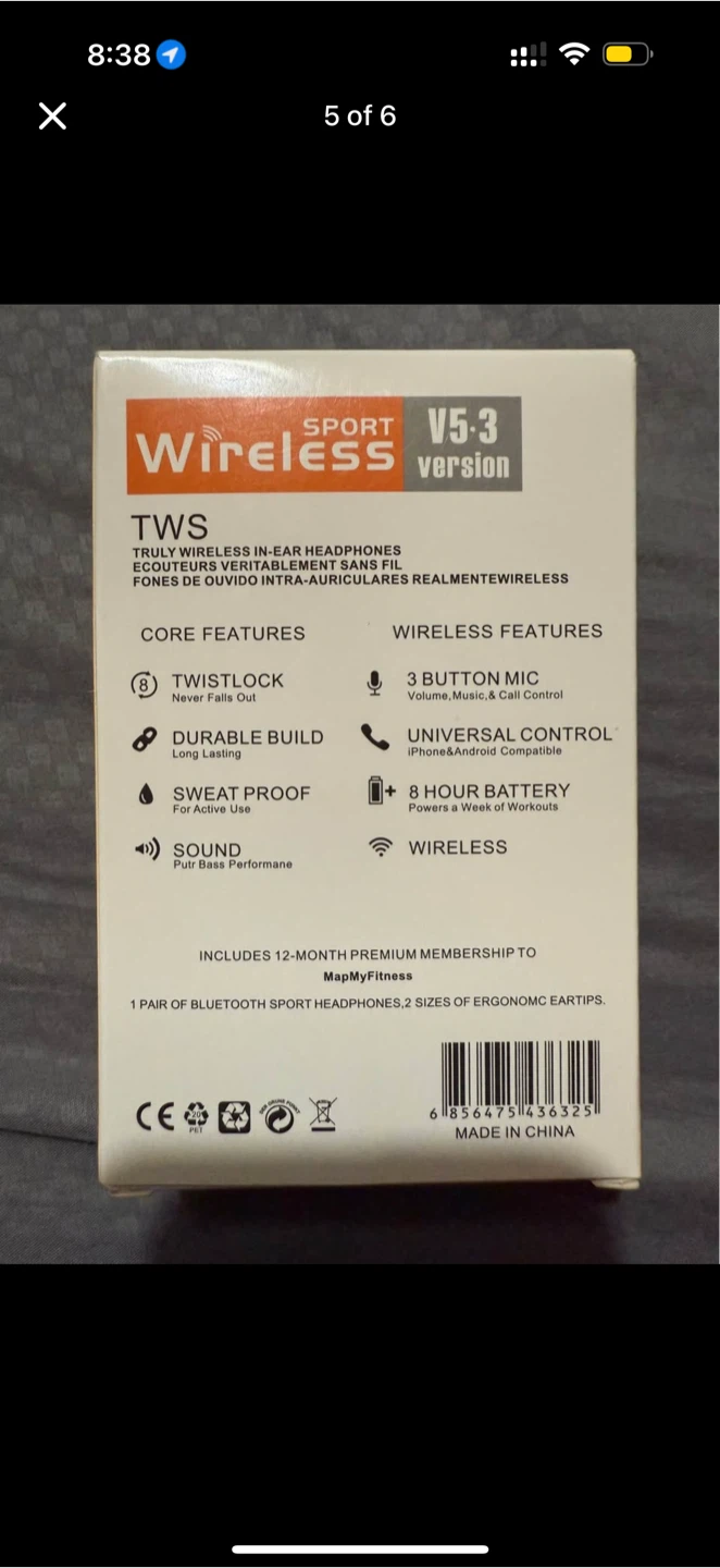 Wireless Sport TWS Earbuds - photo 5