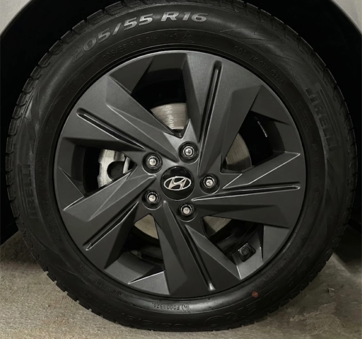 4 16" Hyundai Alloy Wheels +  Tires