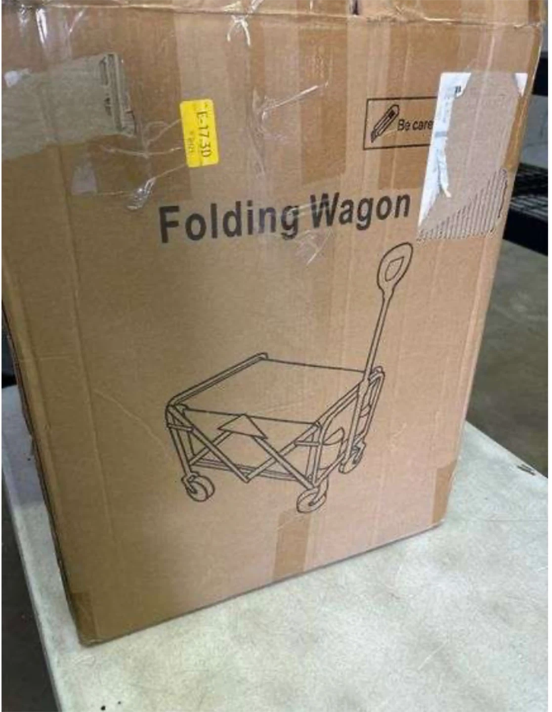 Black Folding Wagon