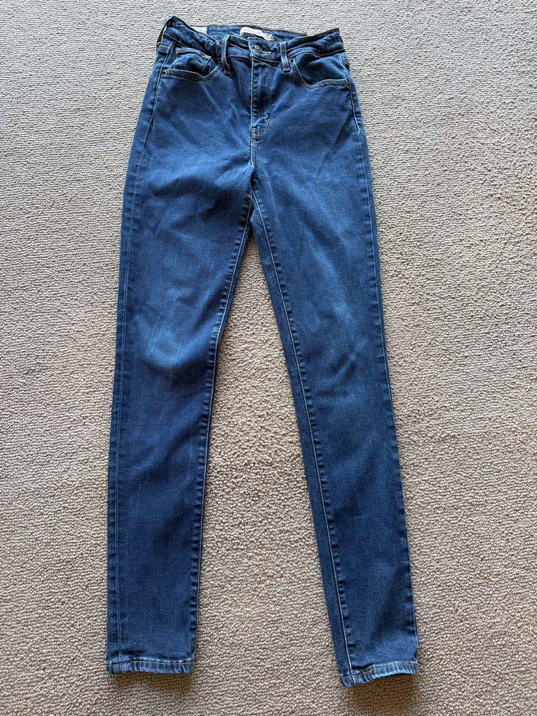 Levi's 721 High Rise Skinny Jeans Size 26
