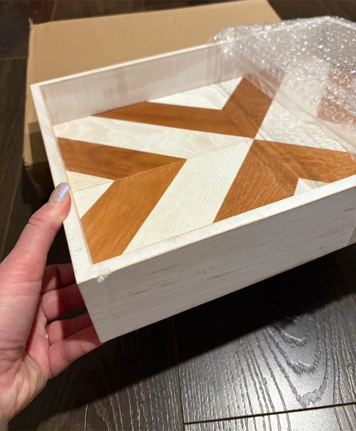 New 🥕Wooden Serving Tray - photo 3