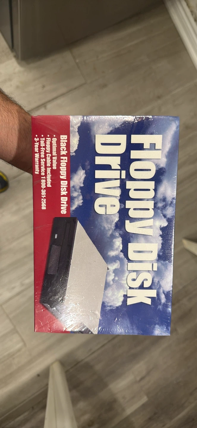 Black Floppy Disk Drive