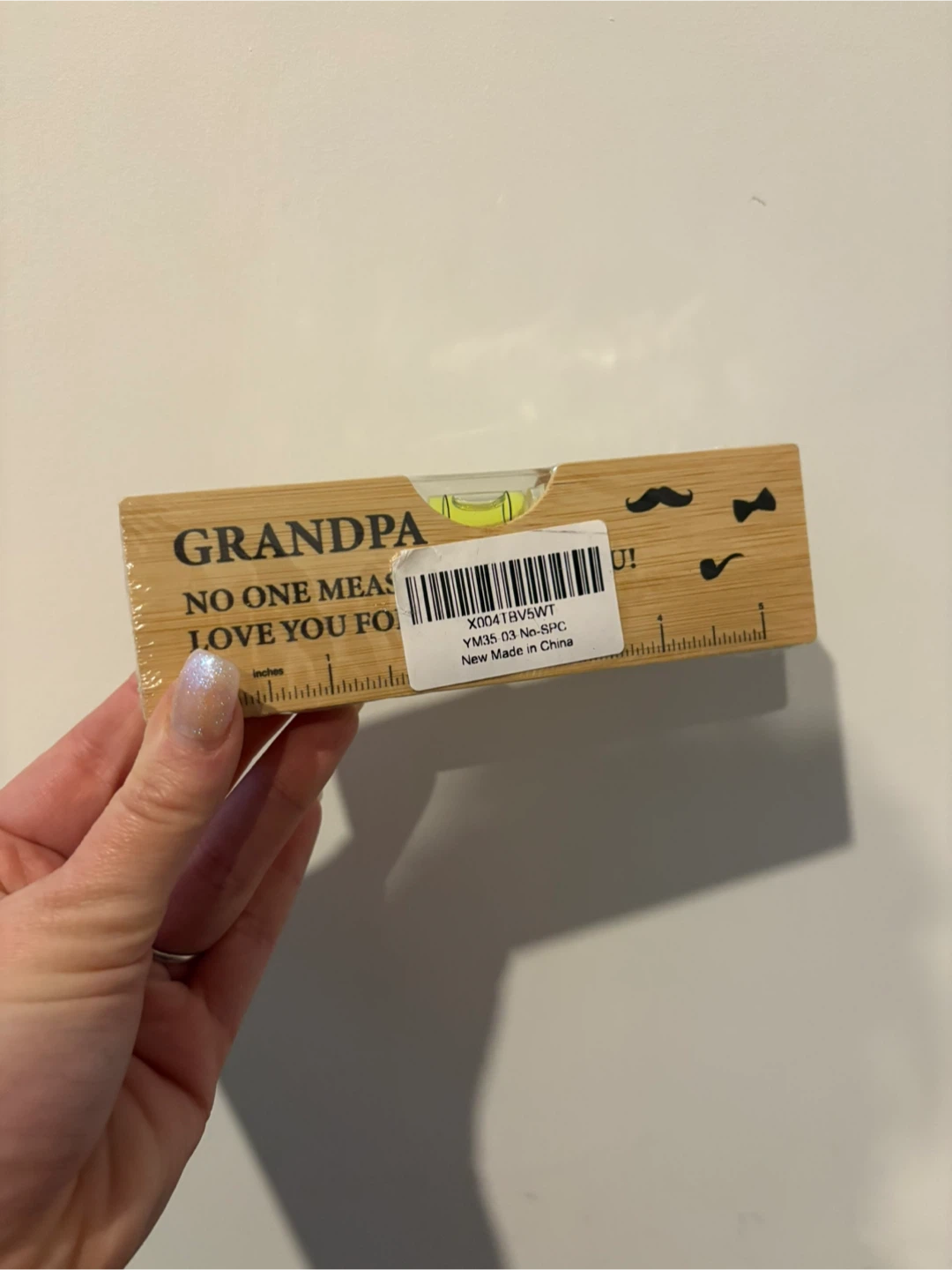 New Grandpa Level and Bottle Opener Tool