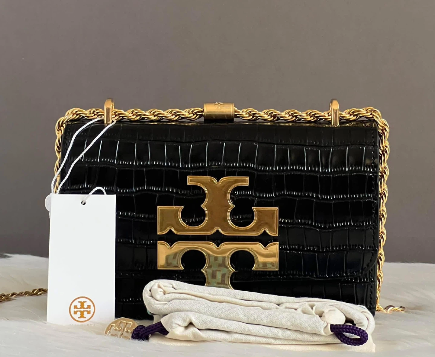 FOR SALE ✨ Brand new Tory Burch Small Eleanor Embossed Bag - photo 2
