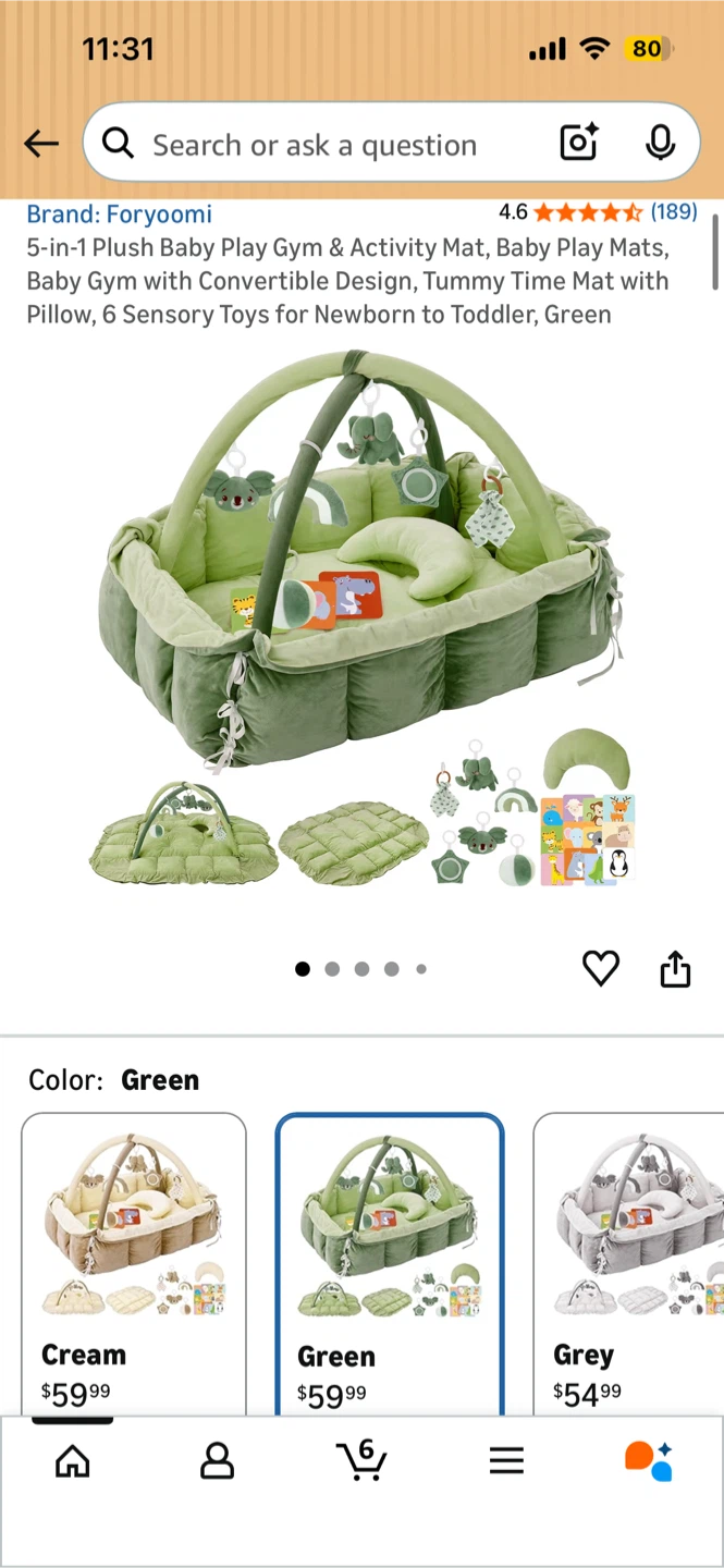 Baby Activity Gym Play Mat - photo 5