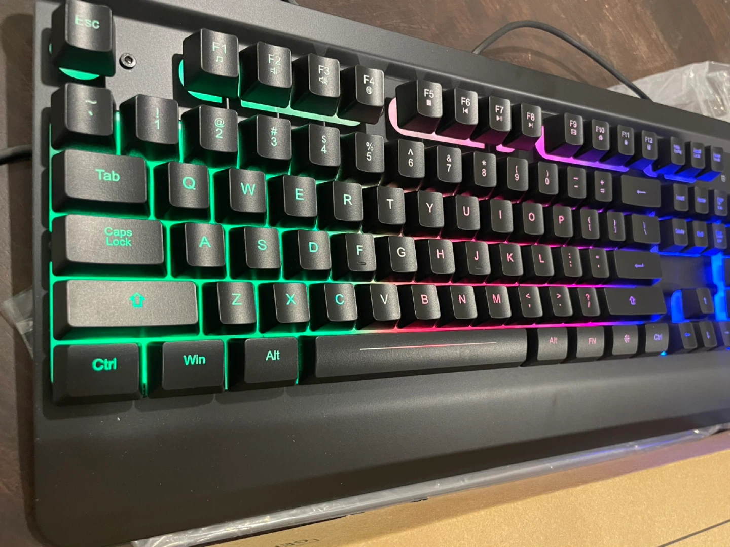 Gaming Keyboard with RGB Backlight, Model JS268 - photo 4