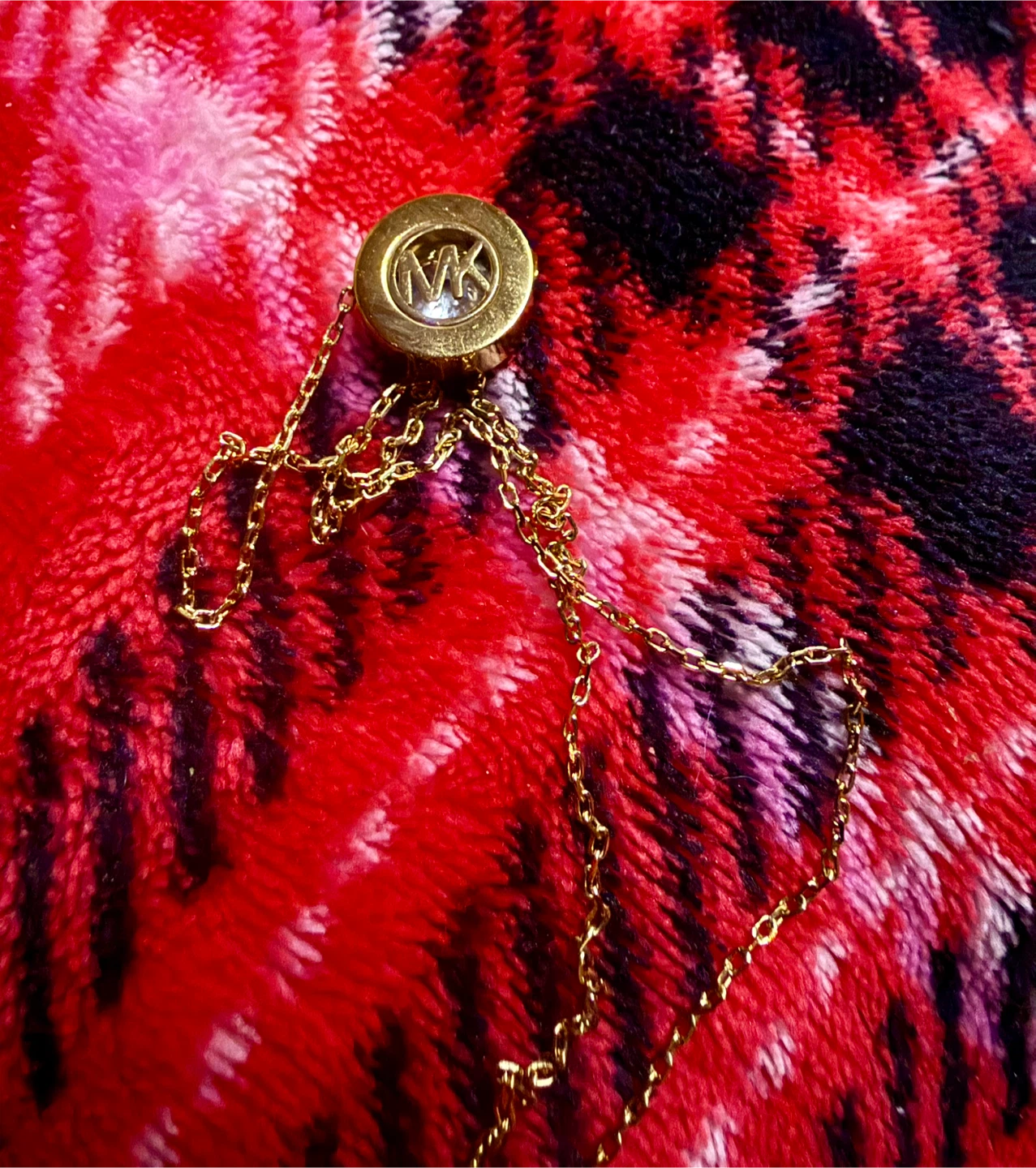 Michael Kors Gold Tone Necklace with Crystal Accent - photo 3