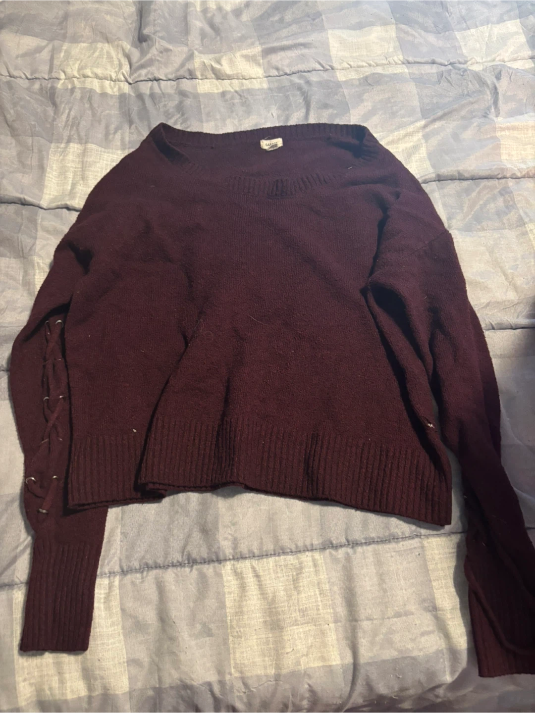 Garage Burgundy Sweater - Size M