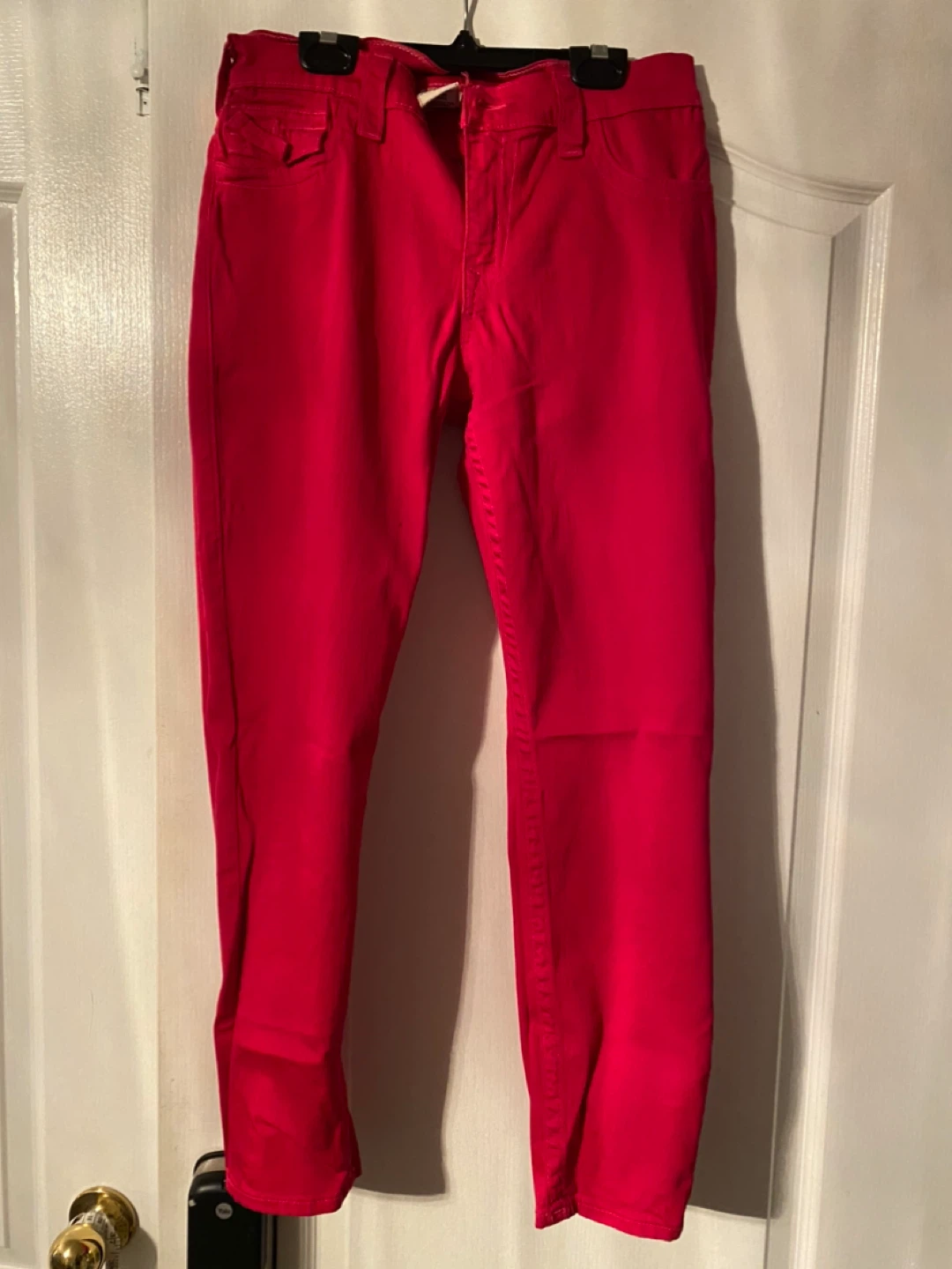 True Religion Red Skinny Jeans - photo 2