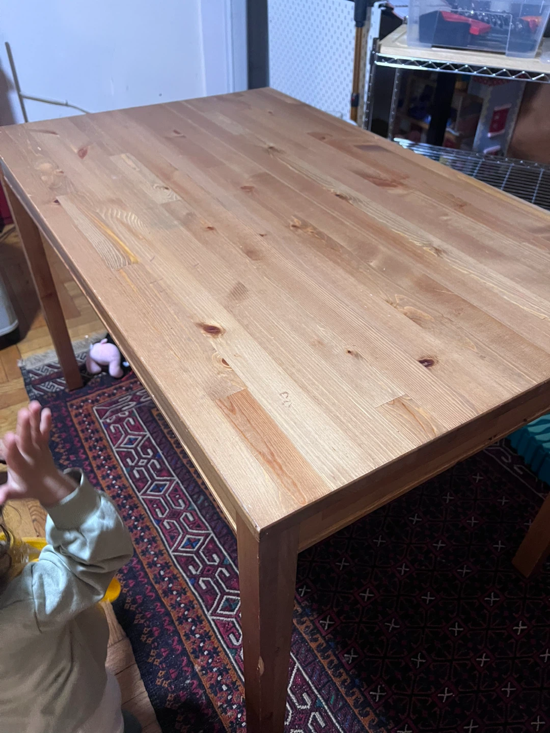 IKEA Wooden Dining Table 4 seats without chair - photo 2