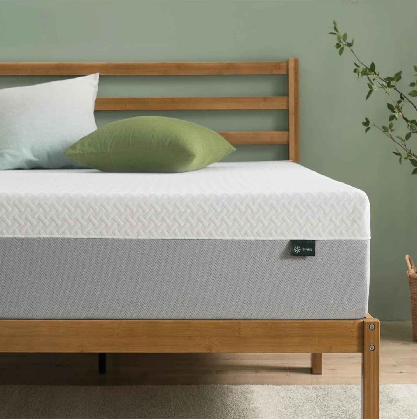 Full Size lift up storage with LED + Full size mattress - photo 3