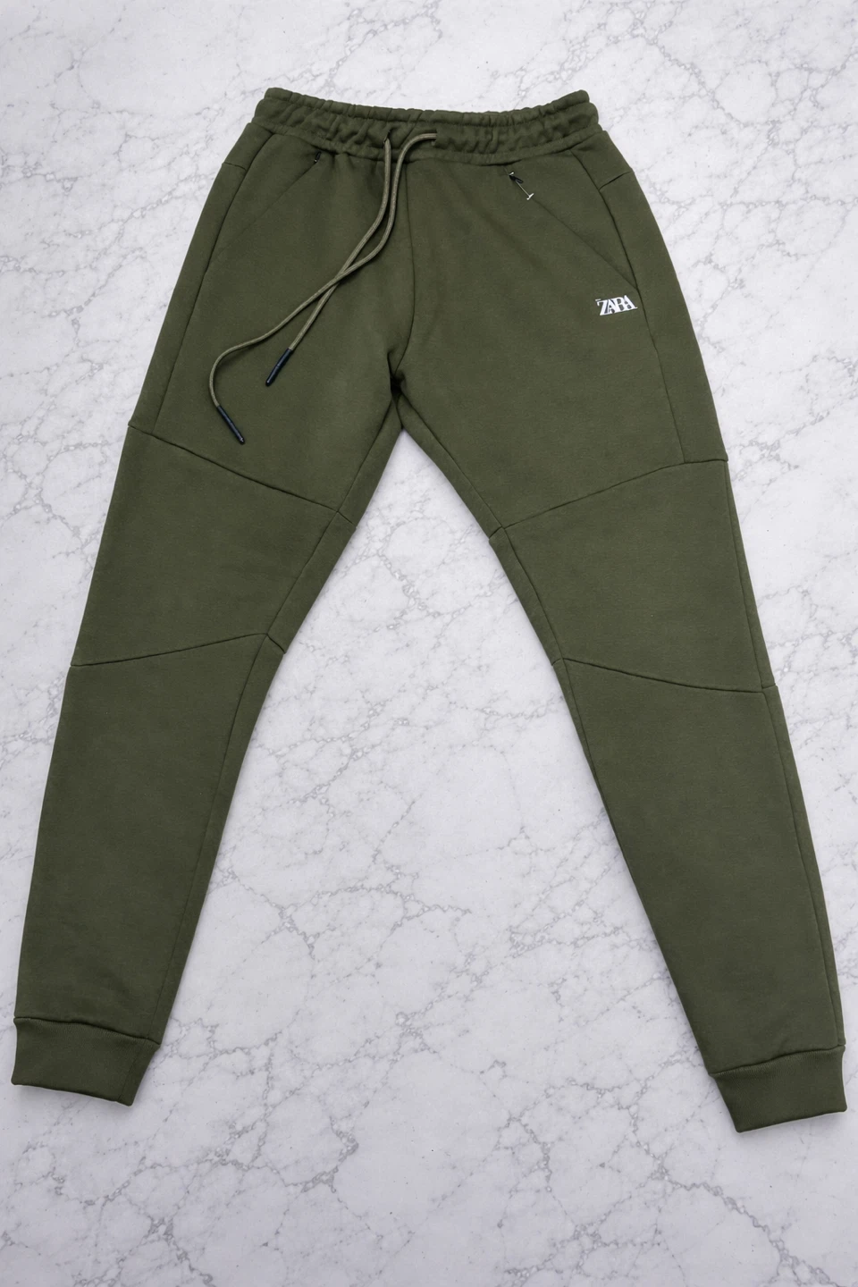 ZARA Jogger Pants - Olive Green - photo 2
