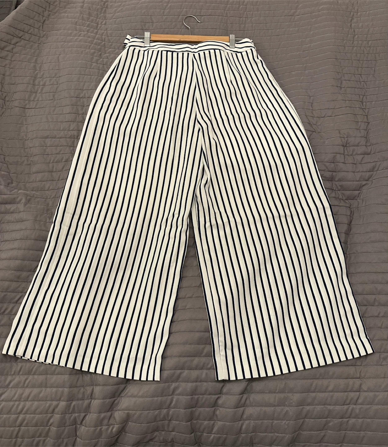 Topshop Striped Wide-Leg Pants - photo 2
