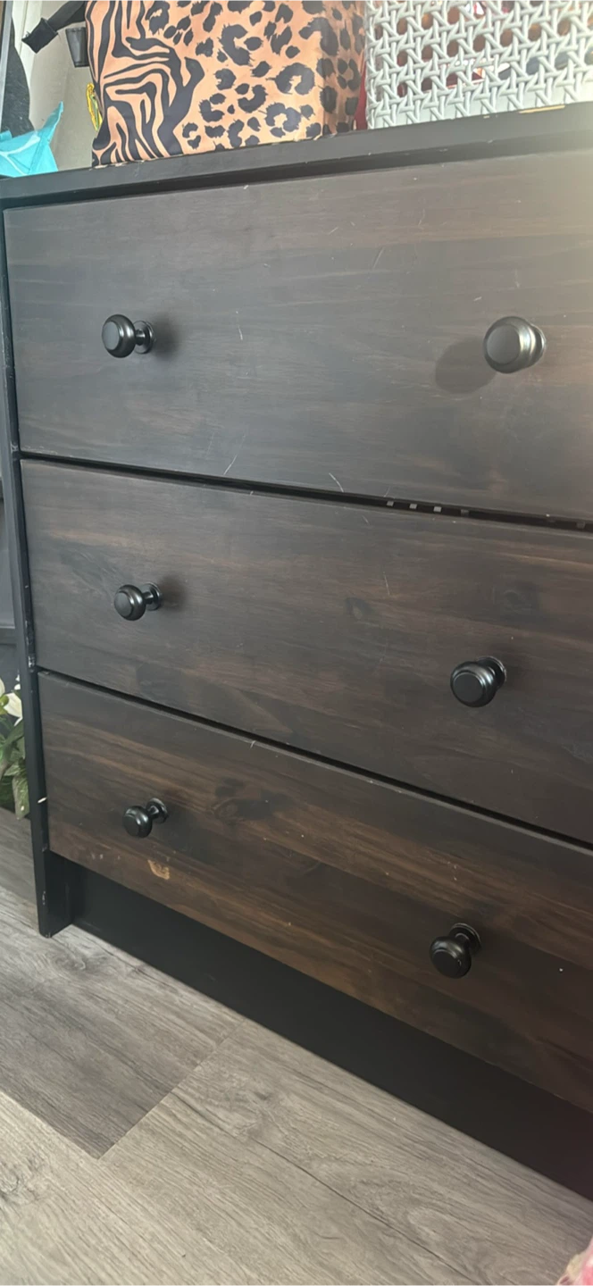 slim fit dress slacks Four Hands Roark Tall Dresser in Ebony Oak Veneer – Addison West