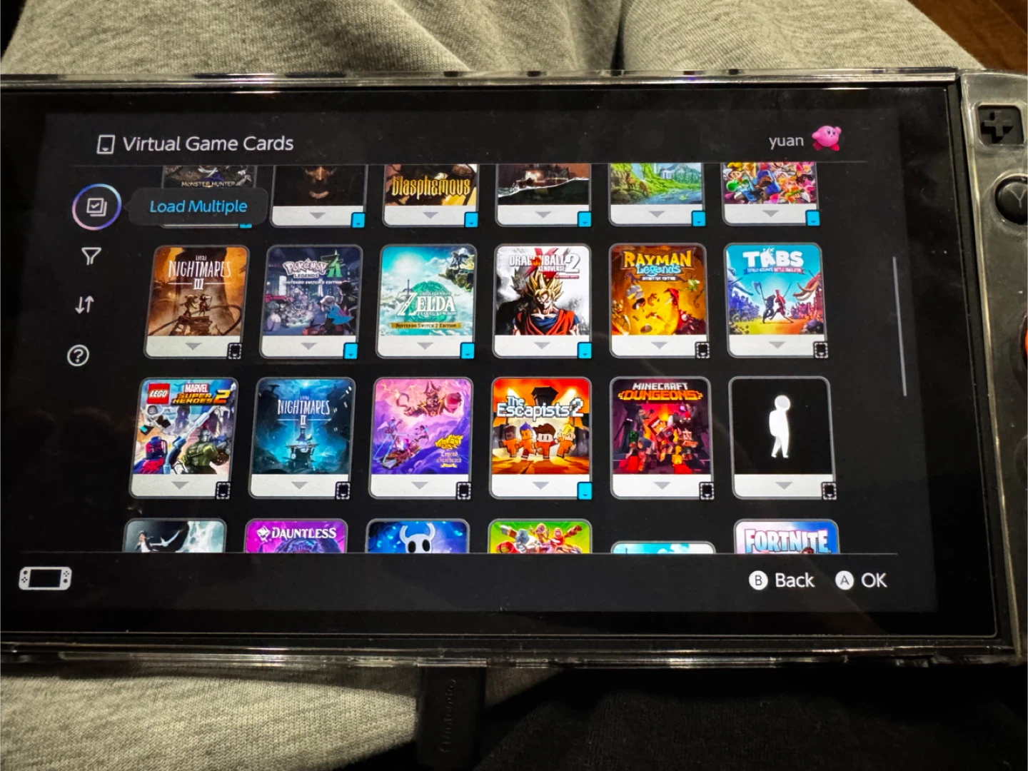 Nintendo Switch 2 w/games - photo 3