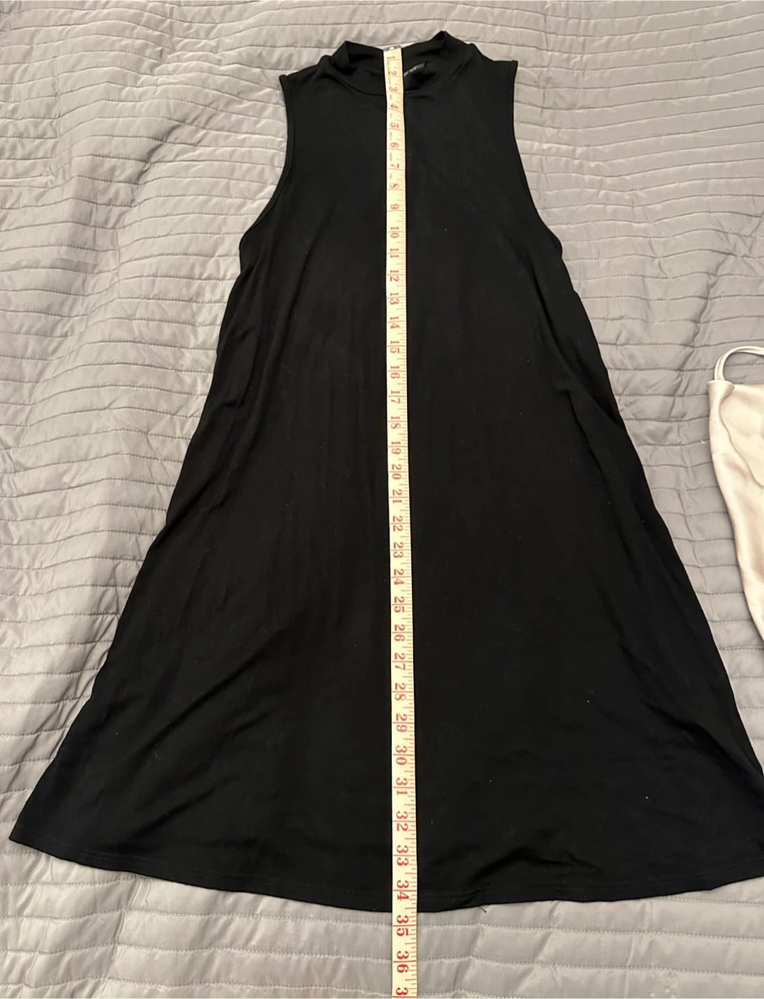 Black Sleeveless Mock Neck Dress by Topshop - photo 4