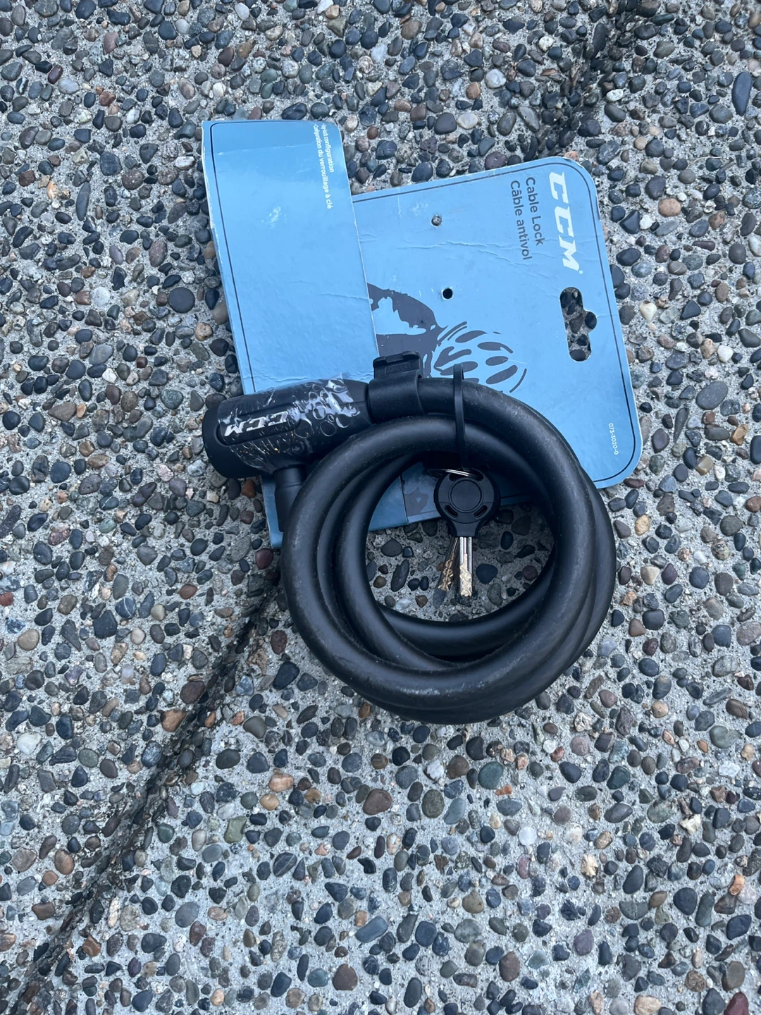 CCM Cable Lock with Keys
