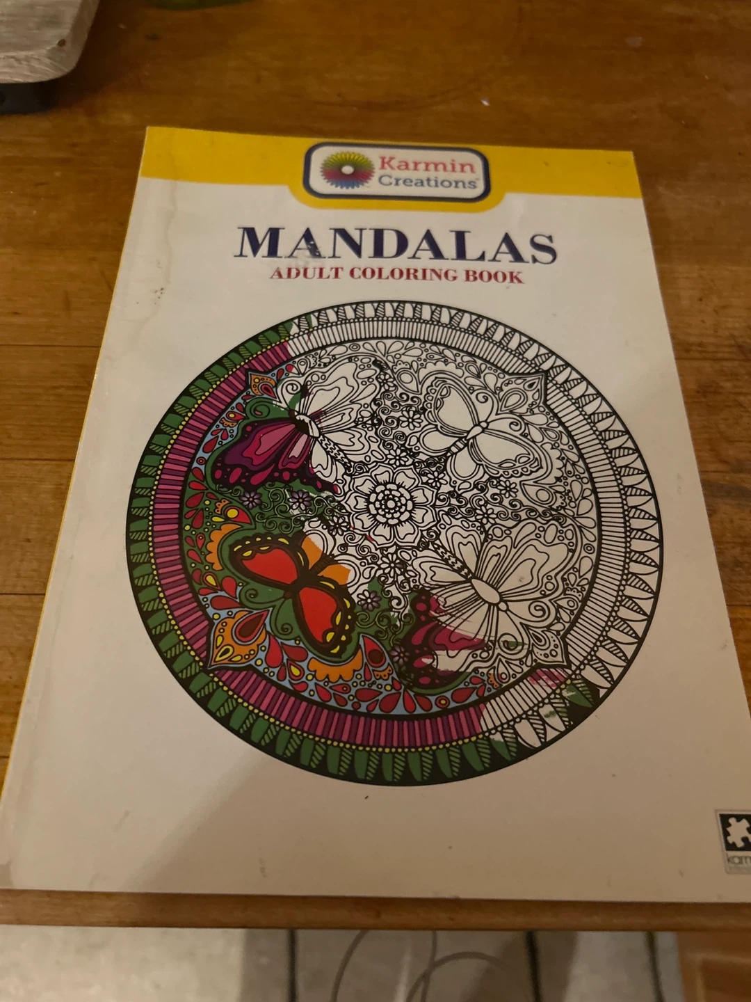 Karmin Creations Mandalas Adult Coloring Book