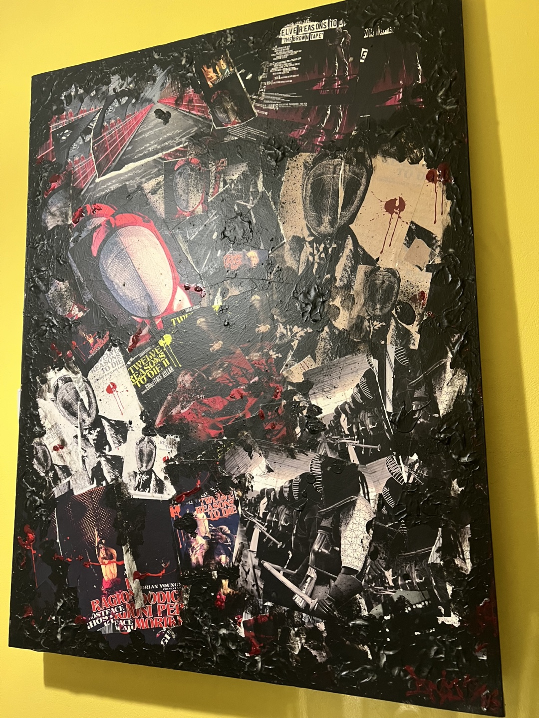 Mixed Media Collage Artwork - photo 2