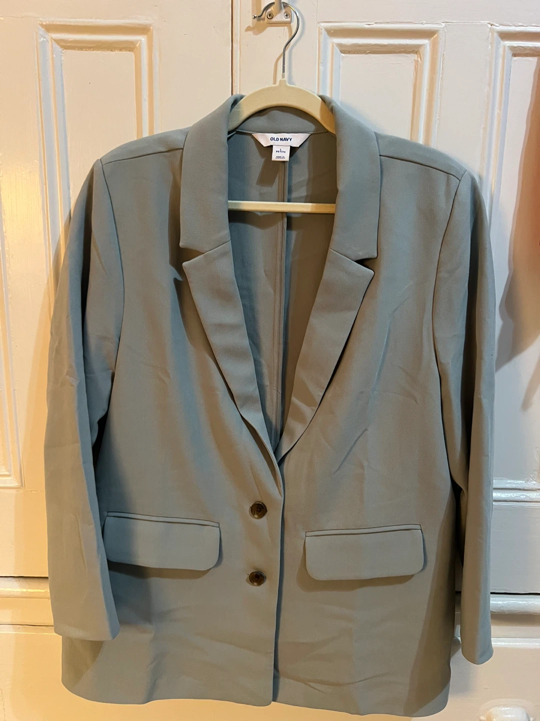 Old Navy Petite L Blazer mint color - photo 2