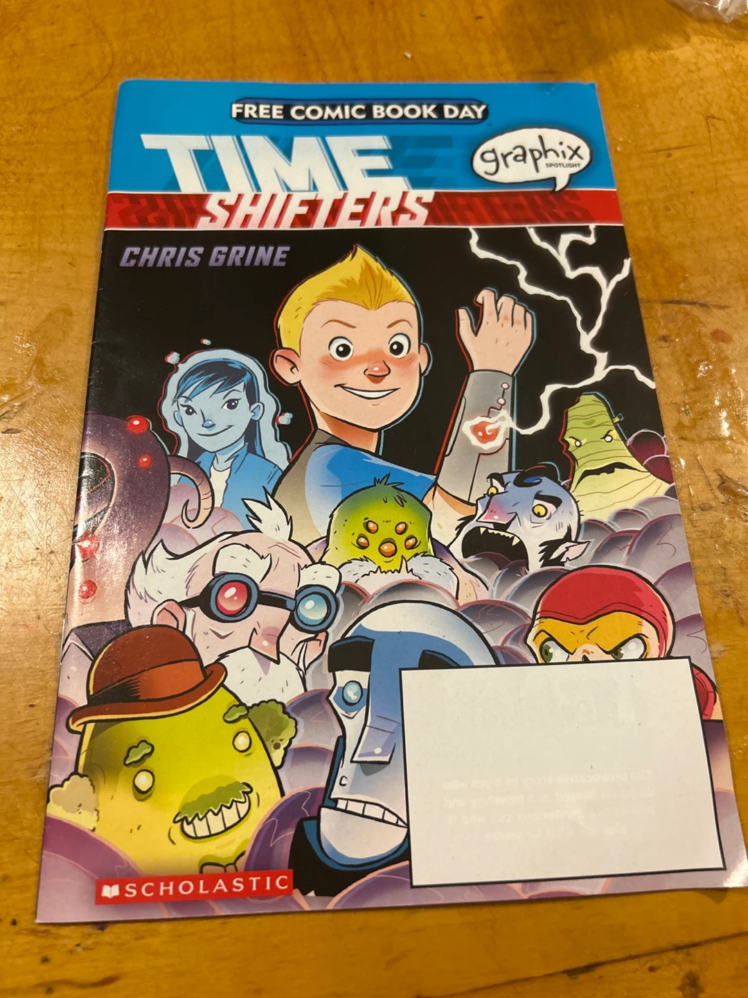 Time Shifters Comic Book by Chris Grine